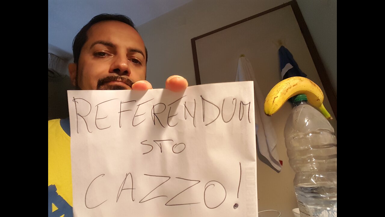 Referendum? Sto cazzo!