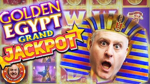 💥 MAX BET JACKPOT! 💥 Golden Egypt Grand Handpay!