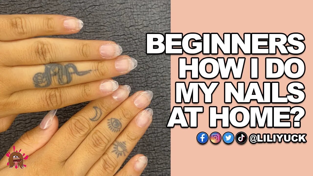 Applying Gel Nails At Home As A Beginner