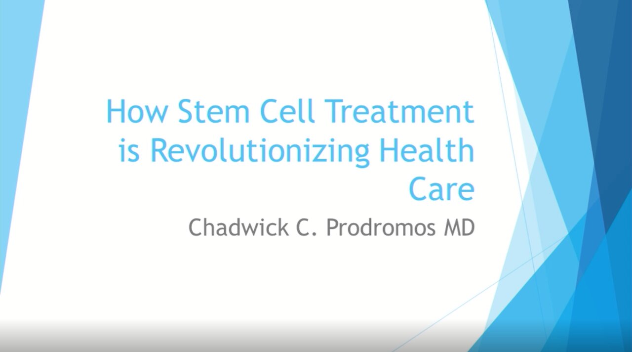 Dr. Prodromos Stem Cell FAQ Lecture