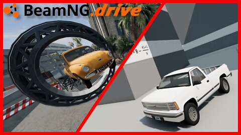 City Time Trial, Math Maze | BeamNG drive