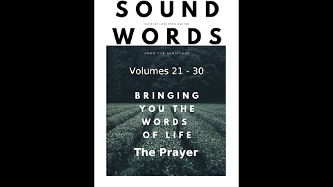 Sound Words, The Prayer