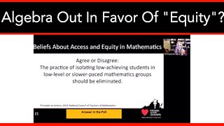 Virginia To Stop Teaching Algebra In The Name Of Equality?