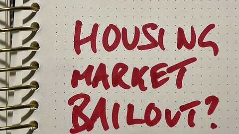 Election Bailout for the Housing Market? Charlie and Stiggy discuss.