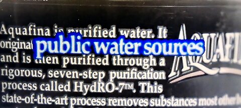 I BET YOUR DYING FOR A BOTTLE OF BENZENE WATER TO DRINK ?