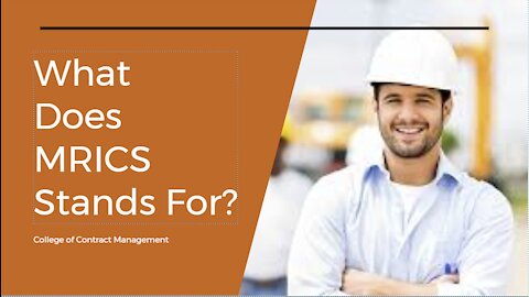 What Does MRICS Stand For ?
