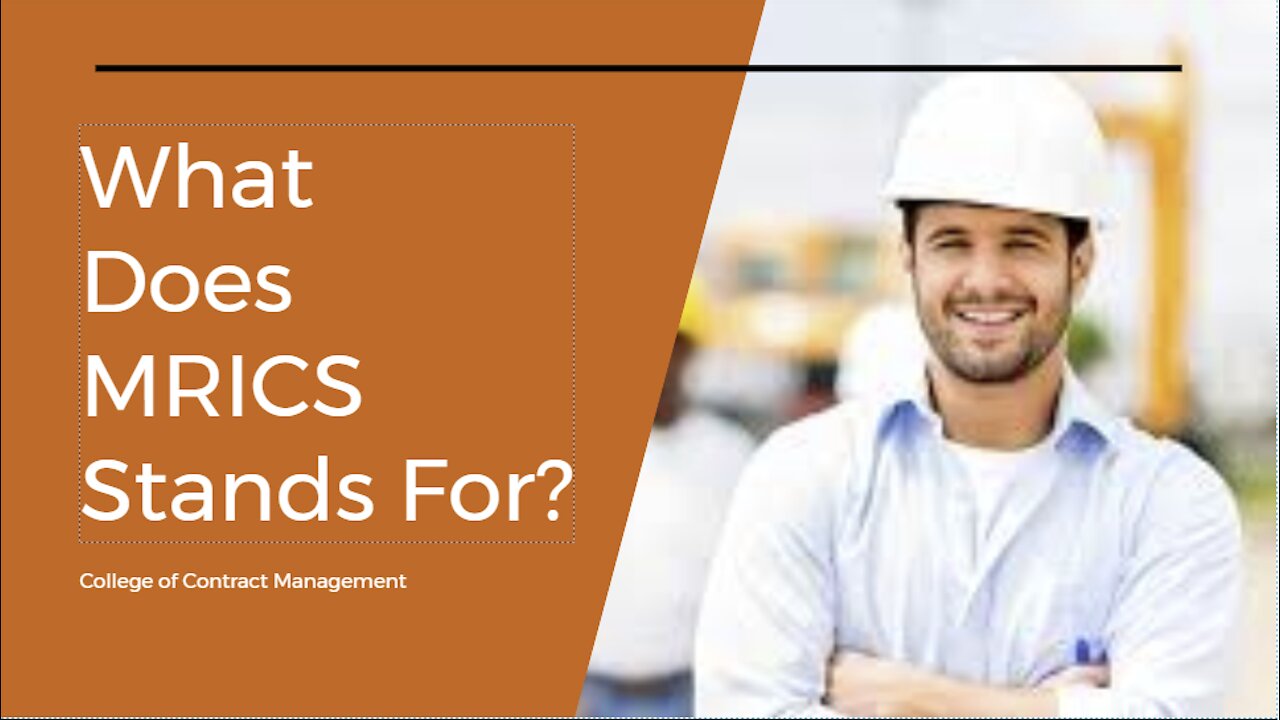 What Does MRICS Stand For ?