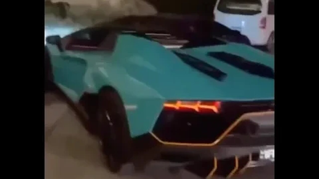 Valet Driver Crashes Lamborghini's Worth $3 Million! #short #shorts