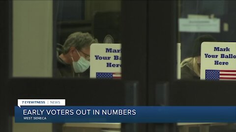 Over 28,000 Erie County residents have early voted