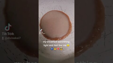 my light breakfast 😇🧿👑💗