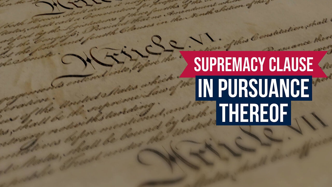 Constitution 101: The Supremacy Clause