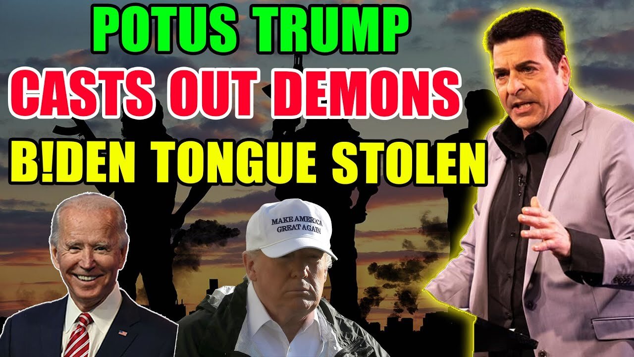 HANK KUNNEMAN PROPHETIC WORD: TRUMP CASTS OUT DEMONS IN WHITE HOUSE! DEVIL STEALS B!DEN'S TONGUE