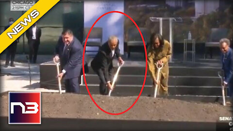 People Noticing Something About Obama’s Face As He Broke Ground On His Library