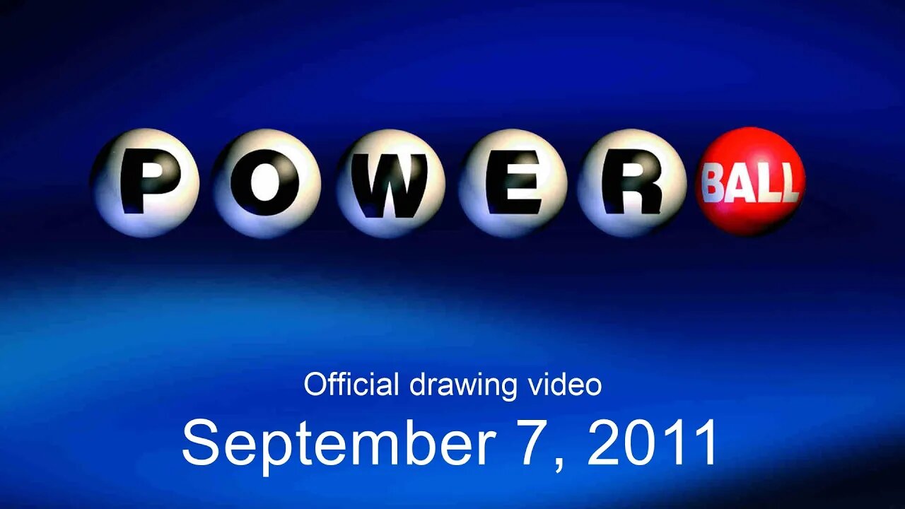 Powerball drawing for September 7, 2011