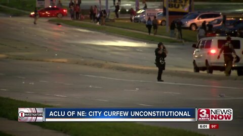 City-wide curfew is unconstitutional, says ACLU of Nebraska
