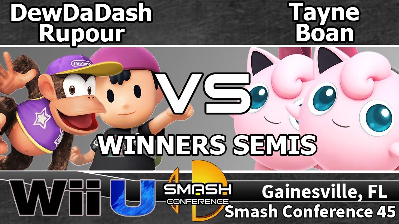 DewDaDash & Rupour vs. Tayn & Boan - SSB4 Teams Winners Semis - SC45