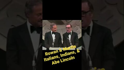 Rowan & Martin - Italians, Indians, & Abraham Lincoln