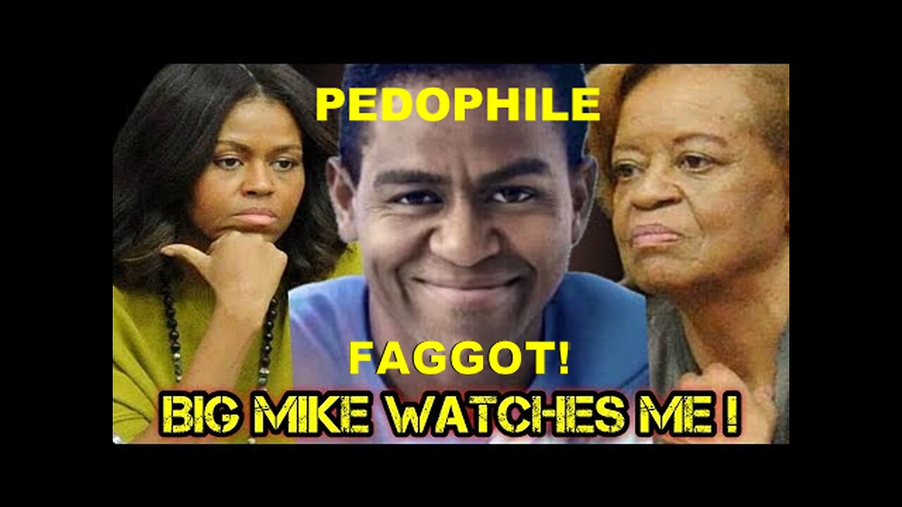 Marian Robinson Questions Herself About Her SON Pedo Faggot 'Big Mike' Obama!