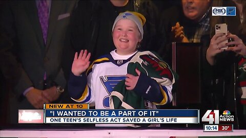 Lawrence man's generosity helps save Blues super fan