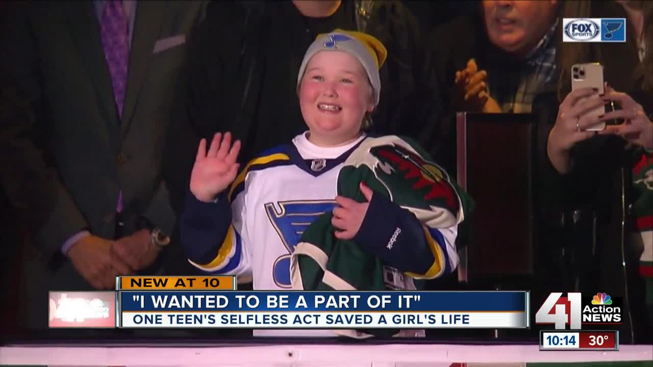 Lawrence man's generosity helps save Blues super fan