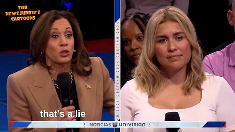 Q: "Everything is much more expensive. What are you going to do to help the middle class so that the cost of living does not destroy us?" Kamala: "I come from the working class. I'm never going to forget what I come from."