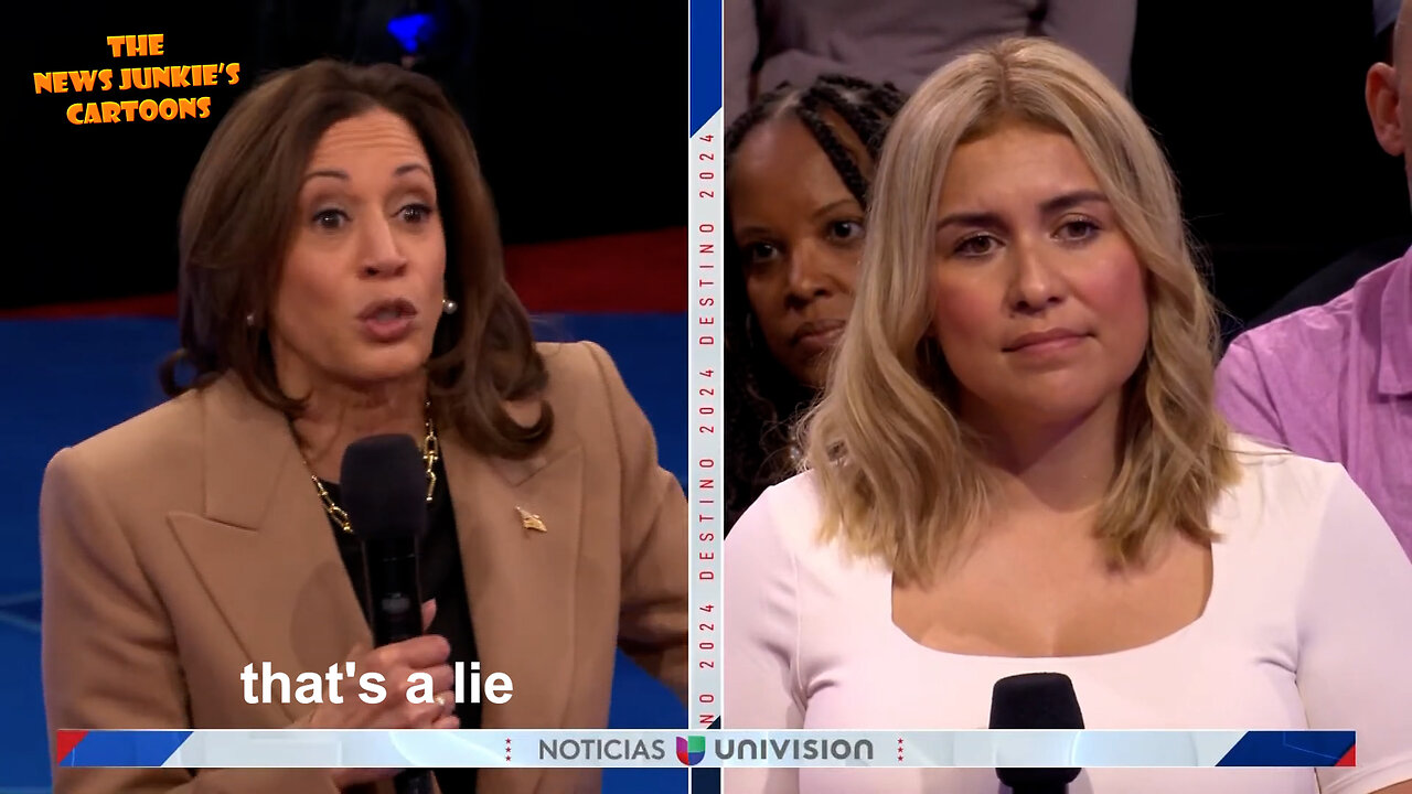 Q: "Everything is much more expensive. What are you going to do to help the middle class so that the cost of living does not destroy us?" Kamala: "I come from the working class. I'm never going to forget what I come from."