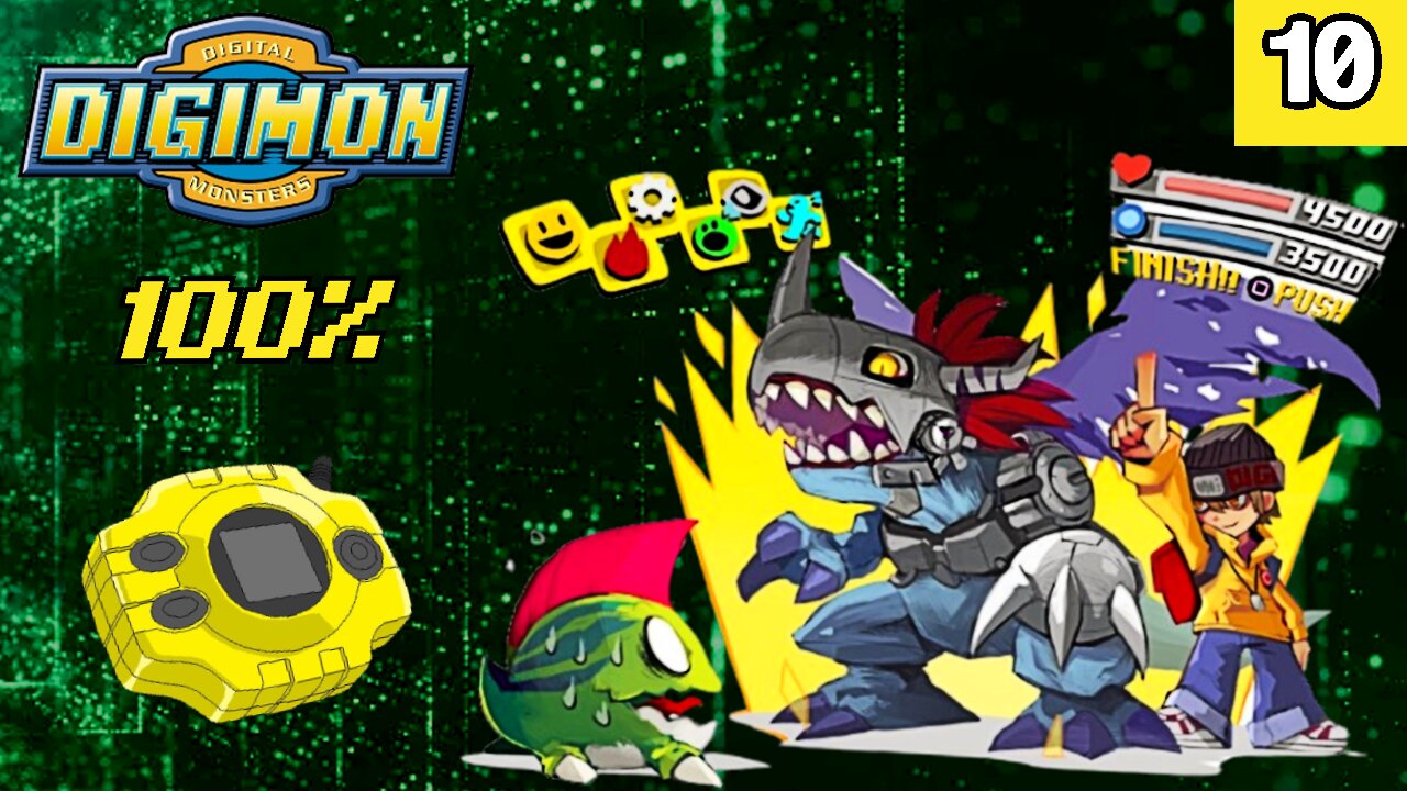 Digimon World 100% - P10 - Bashing Canyon Bandits