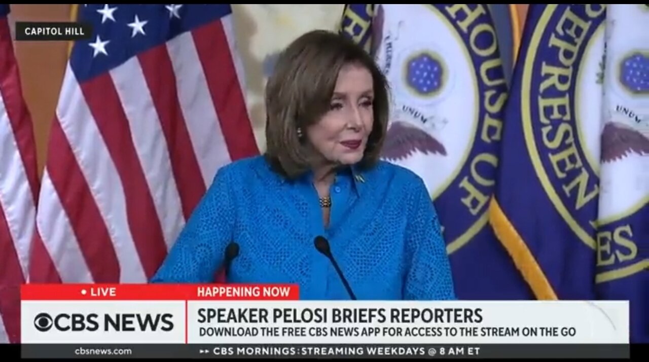 Pelosi Gets Mad At Reporter Asking Her About COVID 'While People Are Dying In Ukraine'