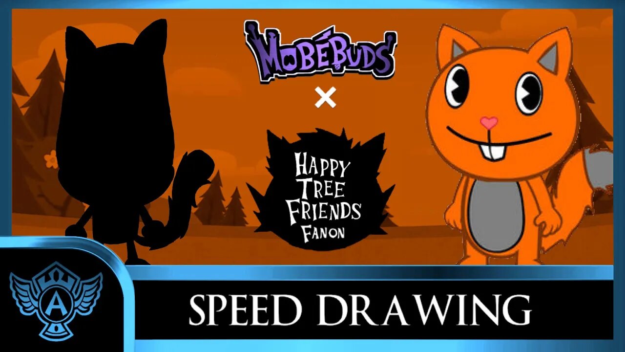 Speed Drawing: Happy Tree Friends Fanon - Roco | Mobebuds Style