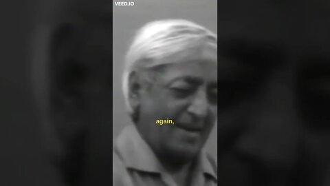 Attention Has No Center/'Me' [Krishnamurti] #Short