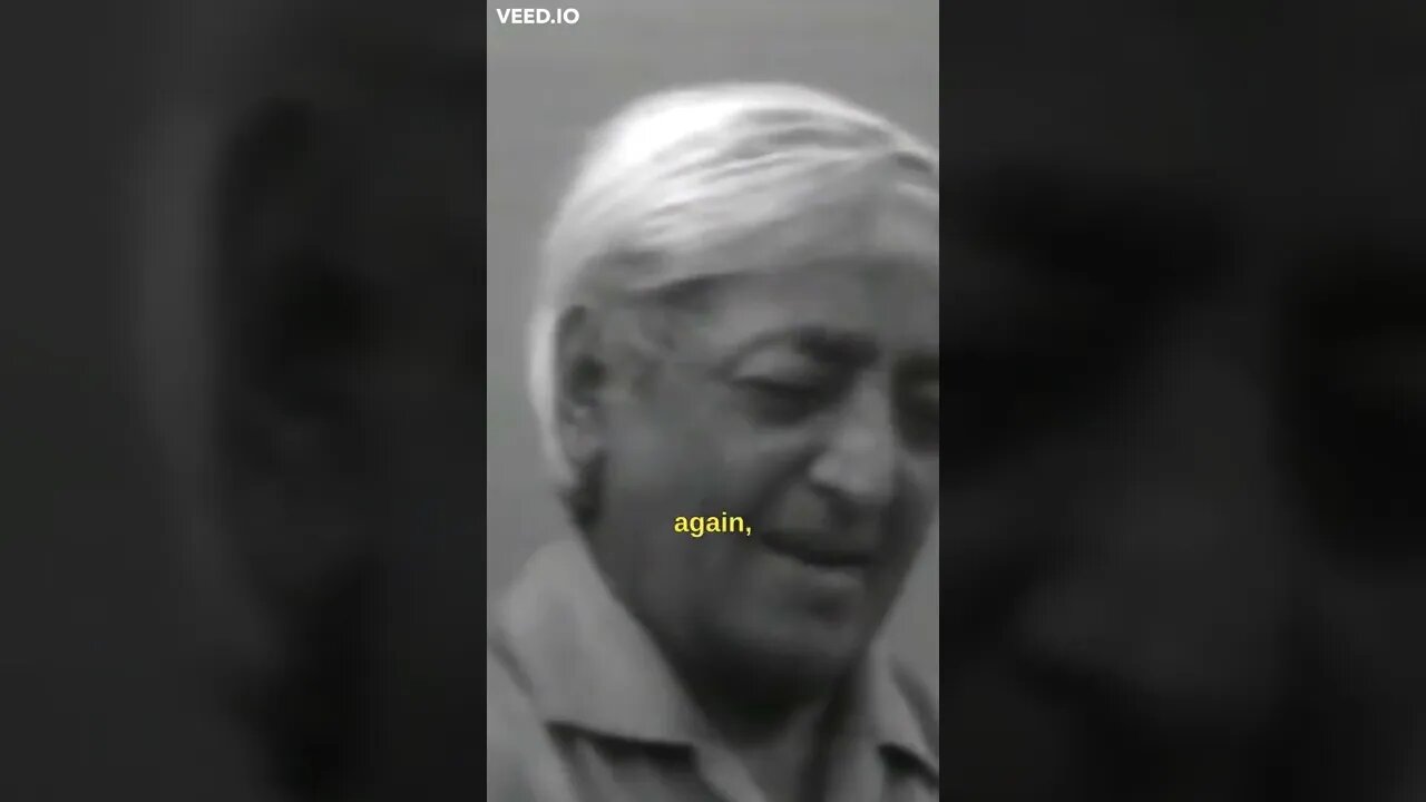 Attention Has No Center/'Me' [Krishnamurti] #Short