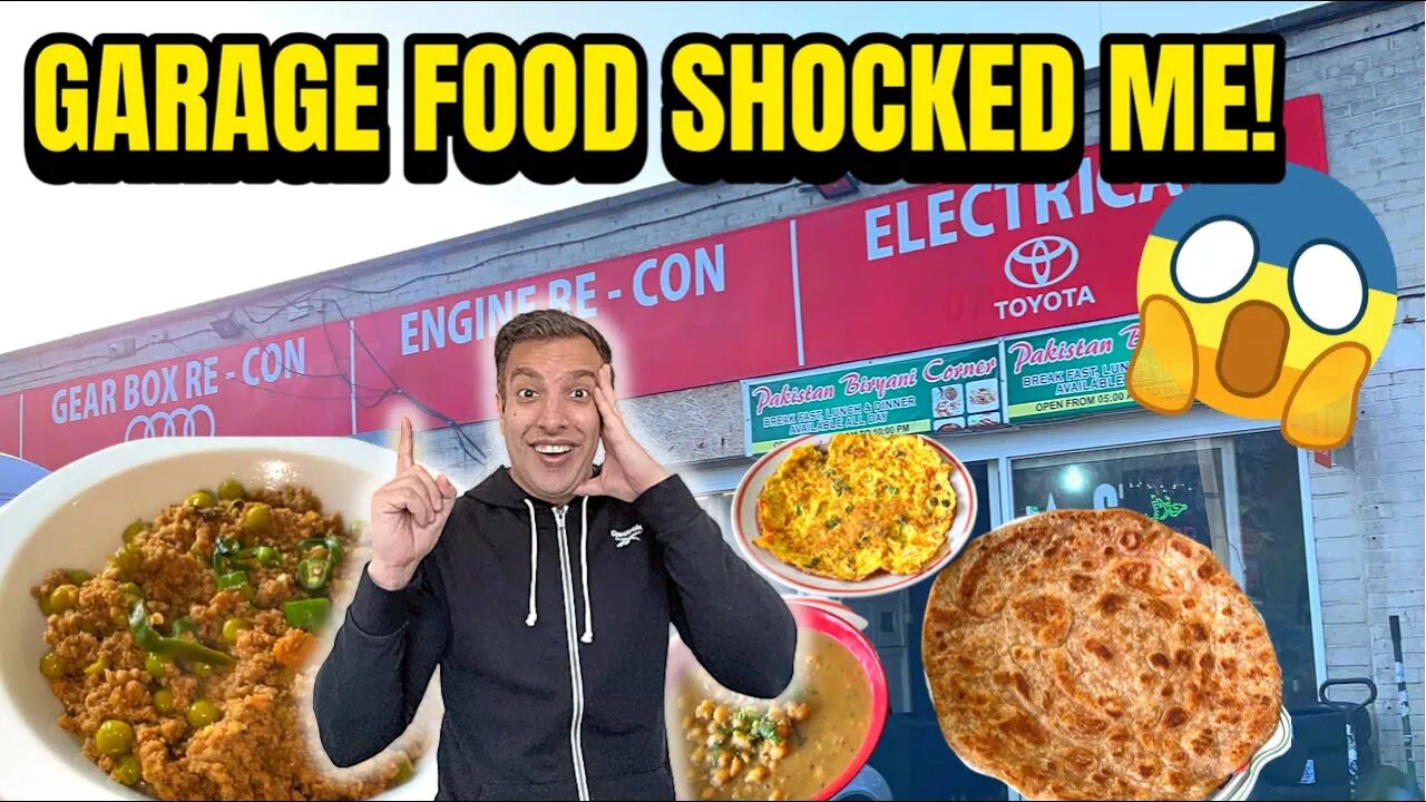 This GARAGE Serves FOOD At 5AM & It Is Mindblowing!! | DID NOT EXPECT THIS 🤯😱