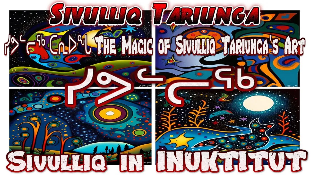 Unlock the Arctic Mysteries: Discover Sivulliq Tariunga's Starry Night Masterpieces, A Night Journey