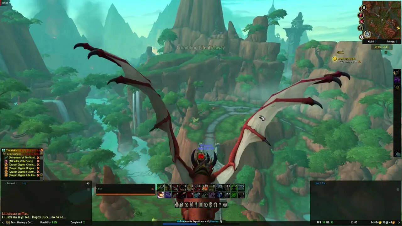 World of Warcraft Dragonflight A Gift for Miguel