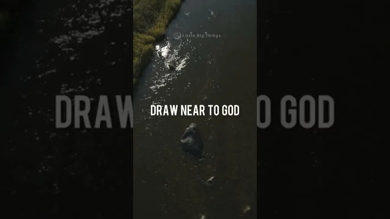 Draw Near to God ✝️ 🙏