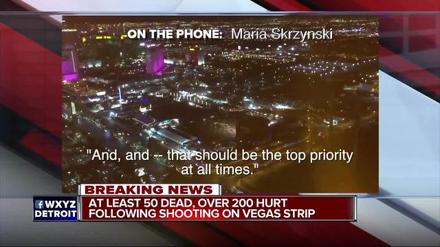 Metro Detroiter in Las Vegas speaks on mass shooting