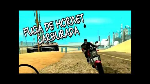 FUGA DE HORNET - FUGINDO FEITO UM LOUCO