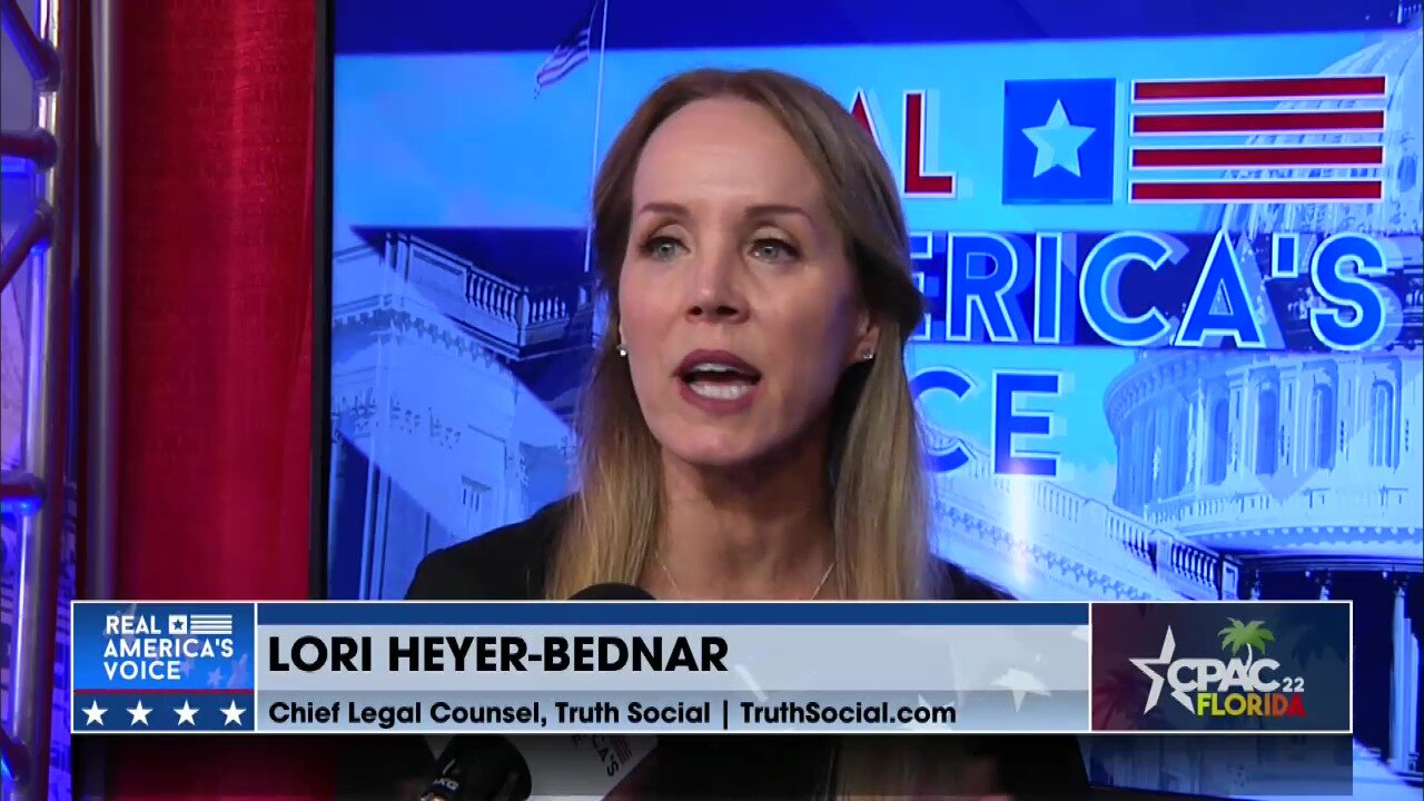 Lori Heyer-Bednar; Truth Social Tramples Big Tech Censorship