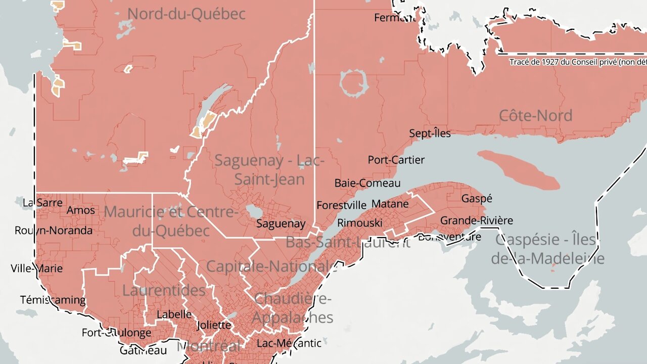 COVID-19: Ces 7 régions du Québec ont eu moins de 10 cas par jour dans la dernière semaine