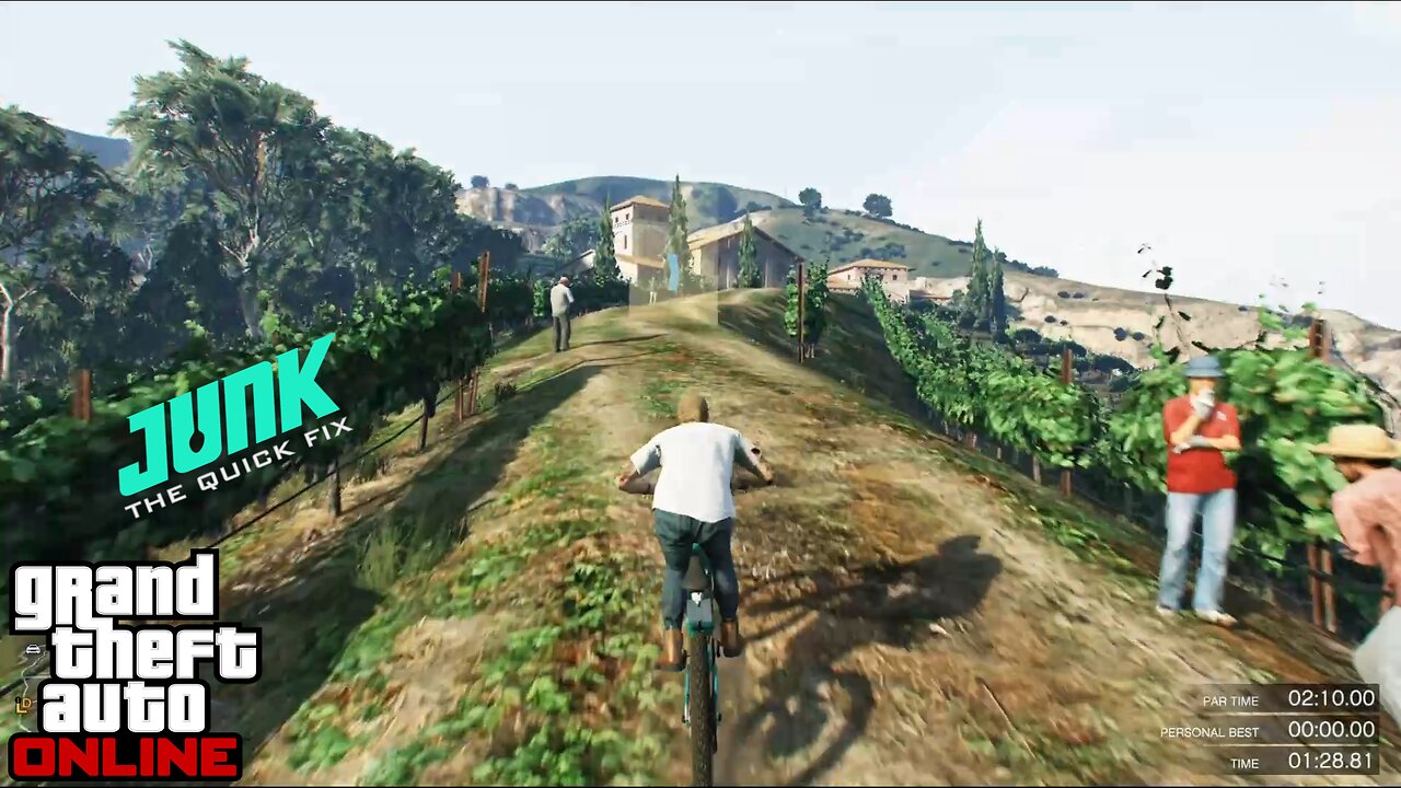 GTA Online Junk Energy Time Trials Marlowe Vineyards Attempt 2