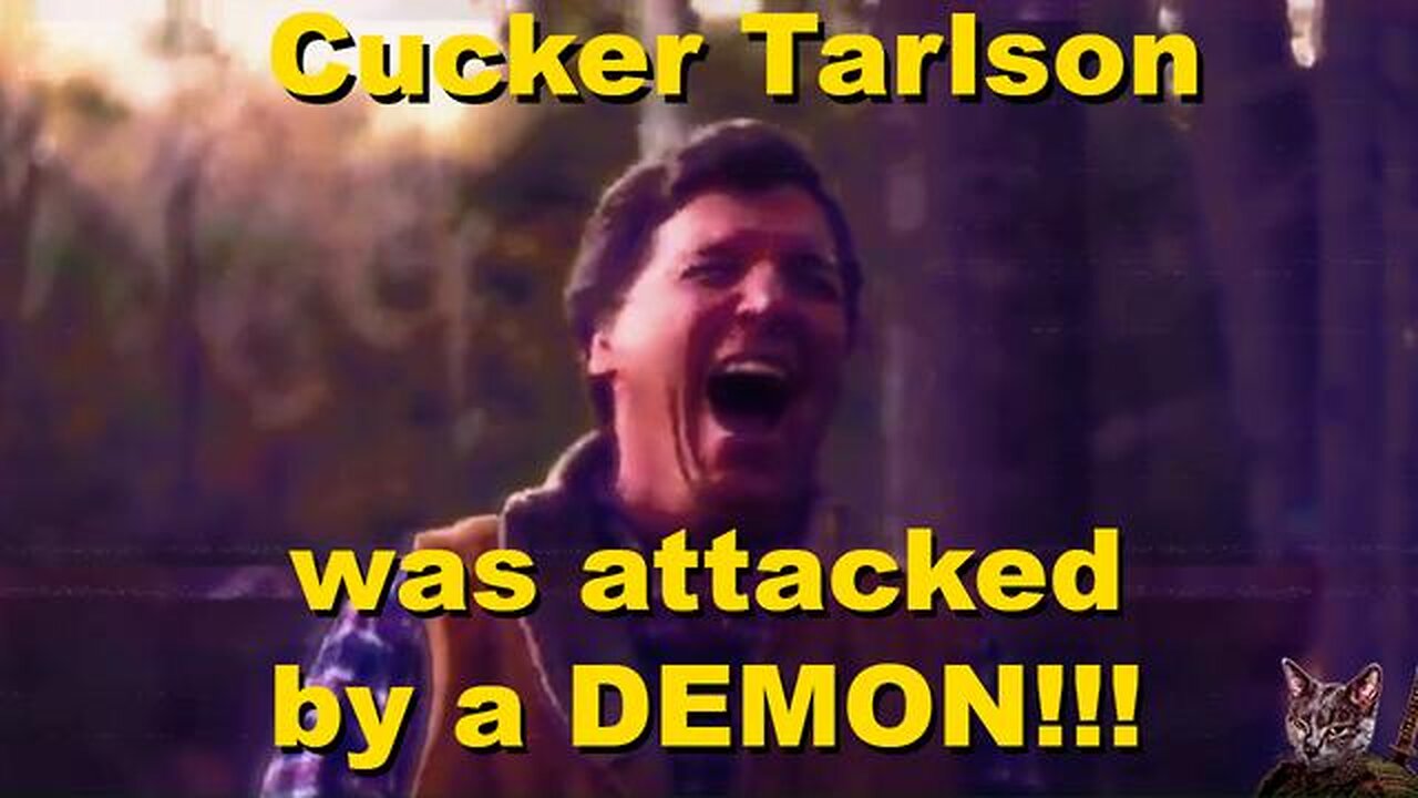 Tucker got attacked by a DEMON.