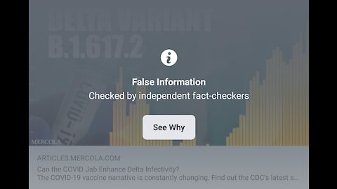 When Facebook Falsely Flags Information as False