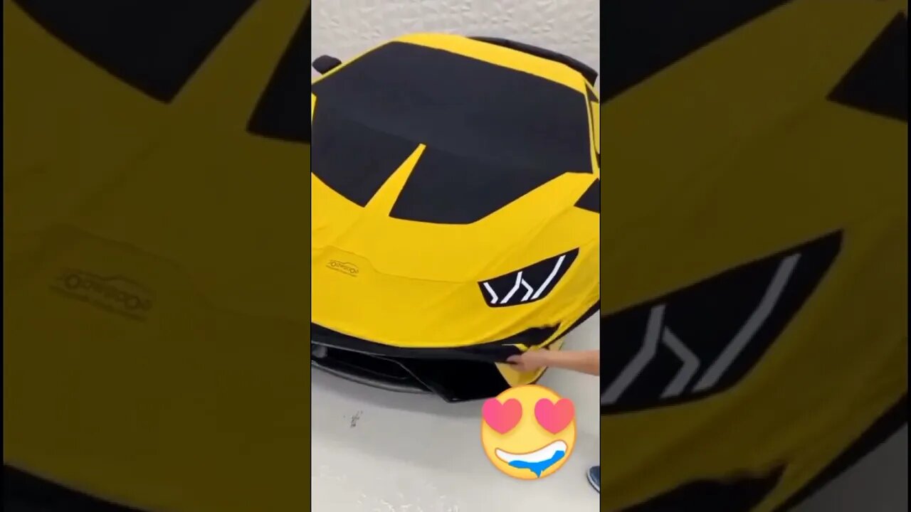 What A Lamborghini Cover |Amazing! 👍 |Trending | Viral #shorts #cars #supercatok #cleancar #cartok