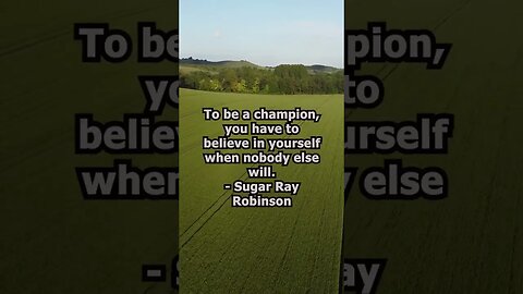 Sugar Ray Robinson Quote of the day that can help you in your daily life