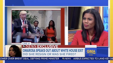 Omarosa Sets The Record Straight Why She Resigned From WH Role