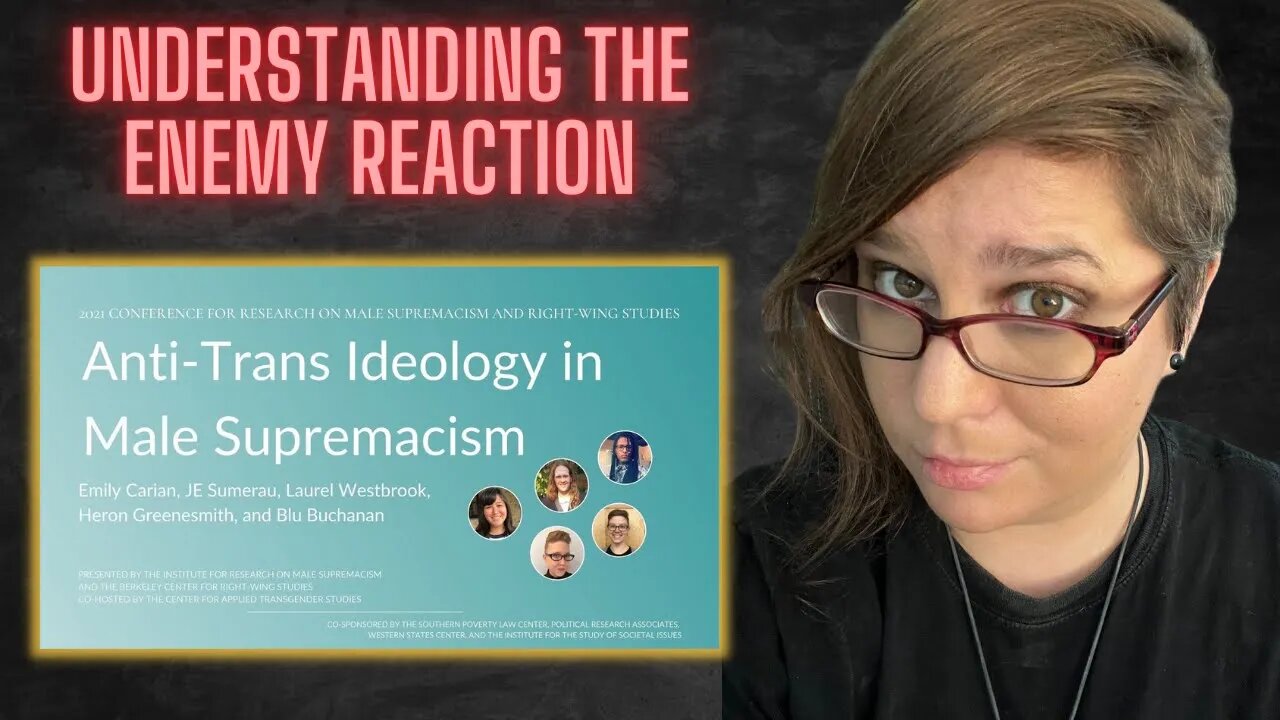 Reacting to "Anti-Trans Ideology in Male Supremacism" from UC Berkeley