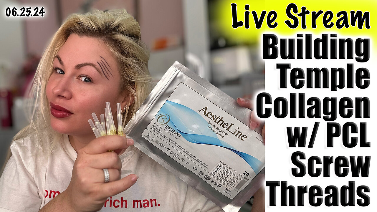 Live Building Collagen in Temples with PCL Screw threads, AceCosm | code Jessica10 saves you Money