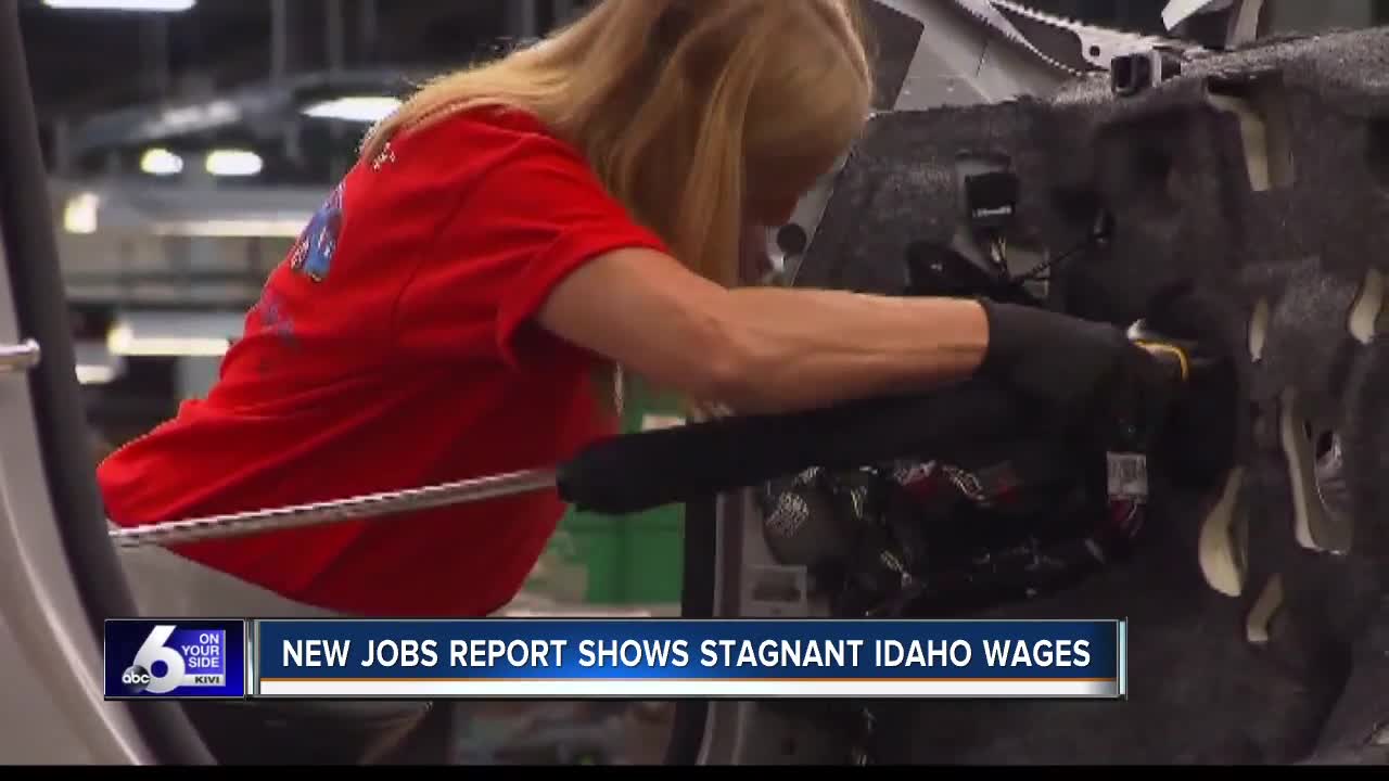 New jobs report shows stagnant Idaho wages