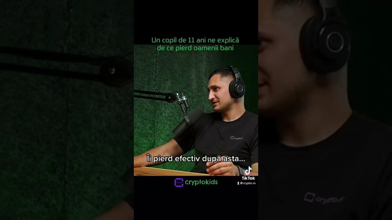 Un copil de 11 ani ne explică de ce pierd oamenii bani 🤔