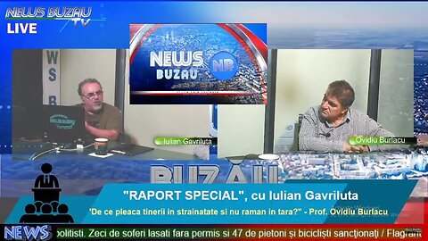 LIVE - TV NEWS BUZAU - "Raport special", 'De ce pleaca tinerii in strainatate si nu raman in tara?"